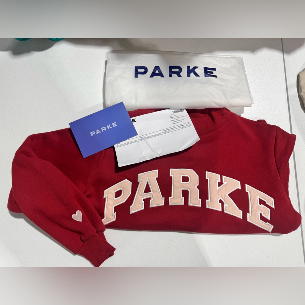 PARKE Valentines mockneck S/M Brand New
